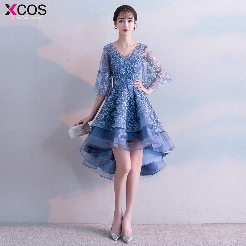 Новые дешевые сексуальные короткие платья с v-образным вырезом для выпускного