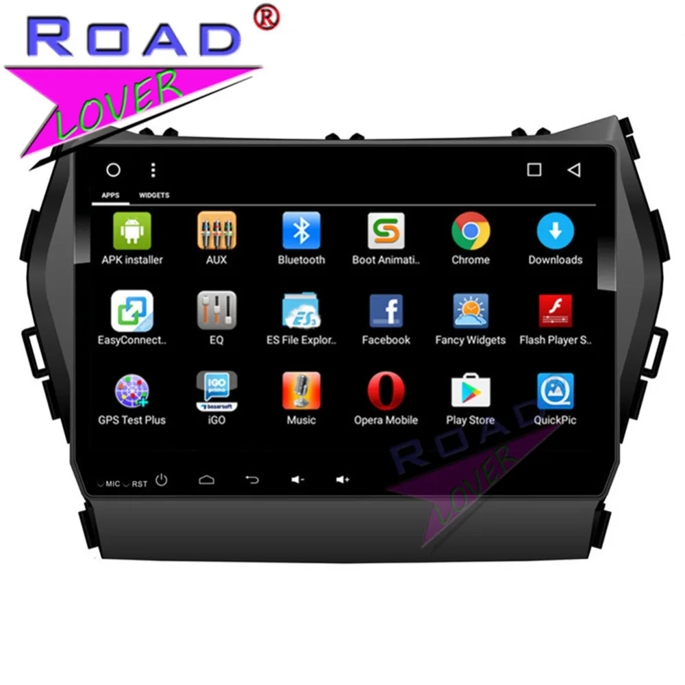 Roadlover Android 8 1 автомобильный мультимедийный плеер видео для Hyundai Santafe 2013 стерео GPS