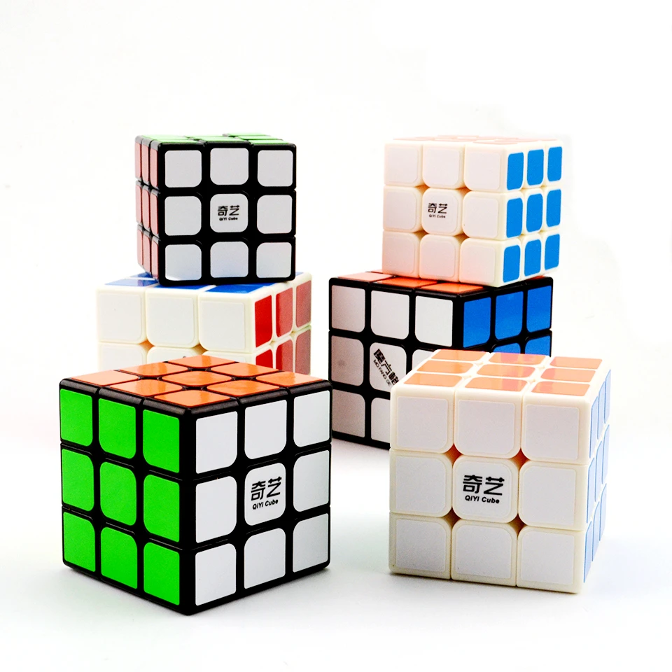 3x3x3 Magic Cube Profissional конкурс скорость Neo Cubo Magico Rubiksed ПВХ наклейки Головоломка Куб