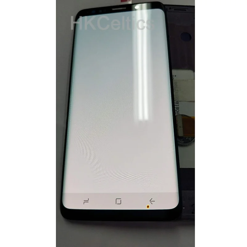 Супер AMOLED для 5," samsung Galaxy S9 G960 G960F G965F ЖК-дисплей с сенсорным экраном дигитайзер сборка экран+ маленькая точка