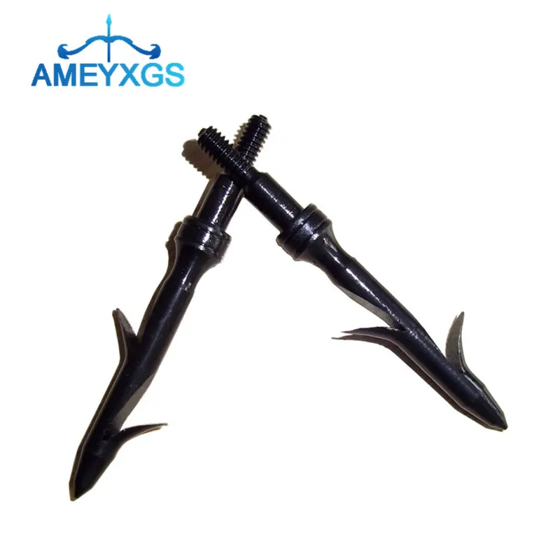 

6Pcs Archery Bowfishing Broadheads Fishing Alloy Steel Arrowhead Arrow Points For Outdoor Shooting Camping Hunting Accessories