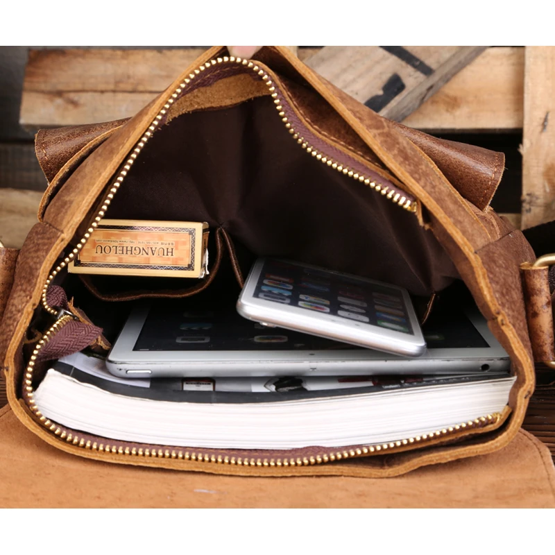 Мужская сумка через плечо из натуральной кожи для IPAD 8571|shoulder bags|sling bagbags free shipping |
