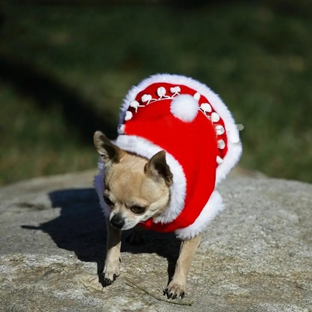 Одежда для домашних животных осень зима Рождественская собак зимняя одежда