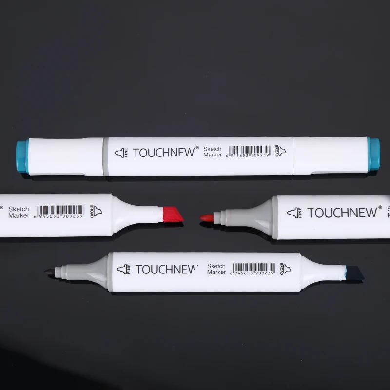 TOUCHNEW 30/40/60/80 цветные художественные Маркеры Набор материал для рисования