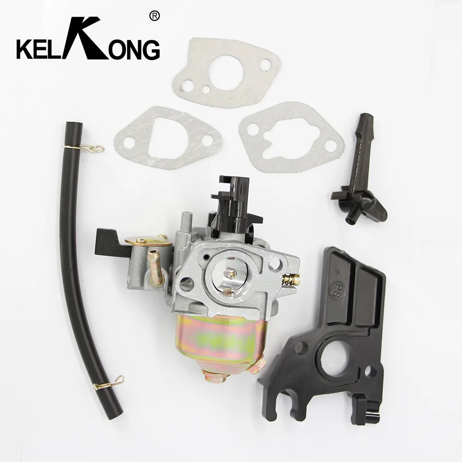 Серебристый KELKONG OEM карбюратор 2KW-3KW генератор с GX160 GX200 5.5HP 6.5HP 168F двигателя - Цвет: Серебристый