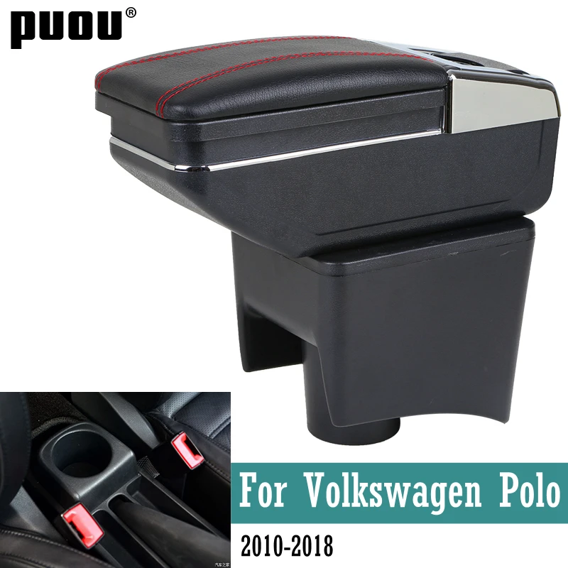 Центральный подлокотник для VW Polo Vento 2010 2017|Подлокотники| |