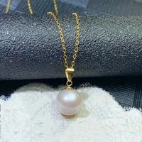 shilovem 18k yellow gold natural freshwater pearls pendants fine jewelry women trendy plant no necklace gift new mymz9 5 100zz