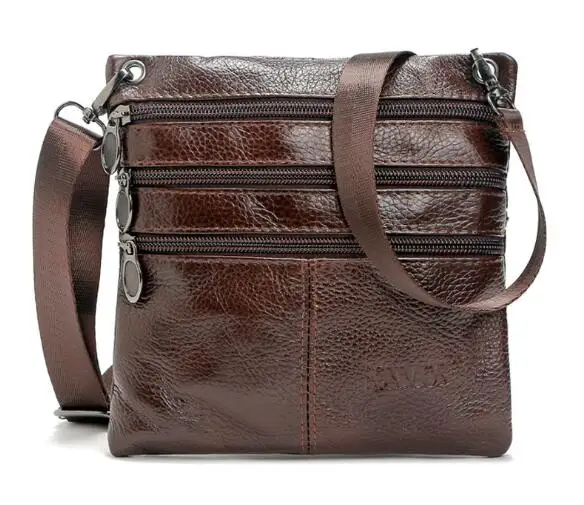 Мужская сумка мессенджер из натуральной кожи|genuine leather shoulder bag|leather messenger bagleather bag |