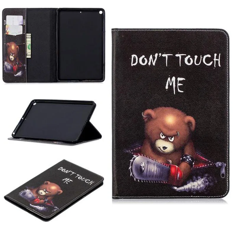Case Кожаный смарт-чехол с откидной подставкой, Магнитный чехол для Apple iPad Mini5 Mini 5 поколения 7,9 дюймов, чехол для планшета, Чехол+ пленка+ ручка - Цвет: Case