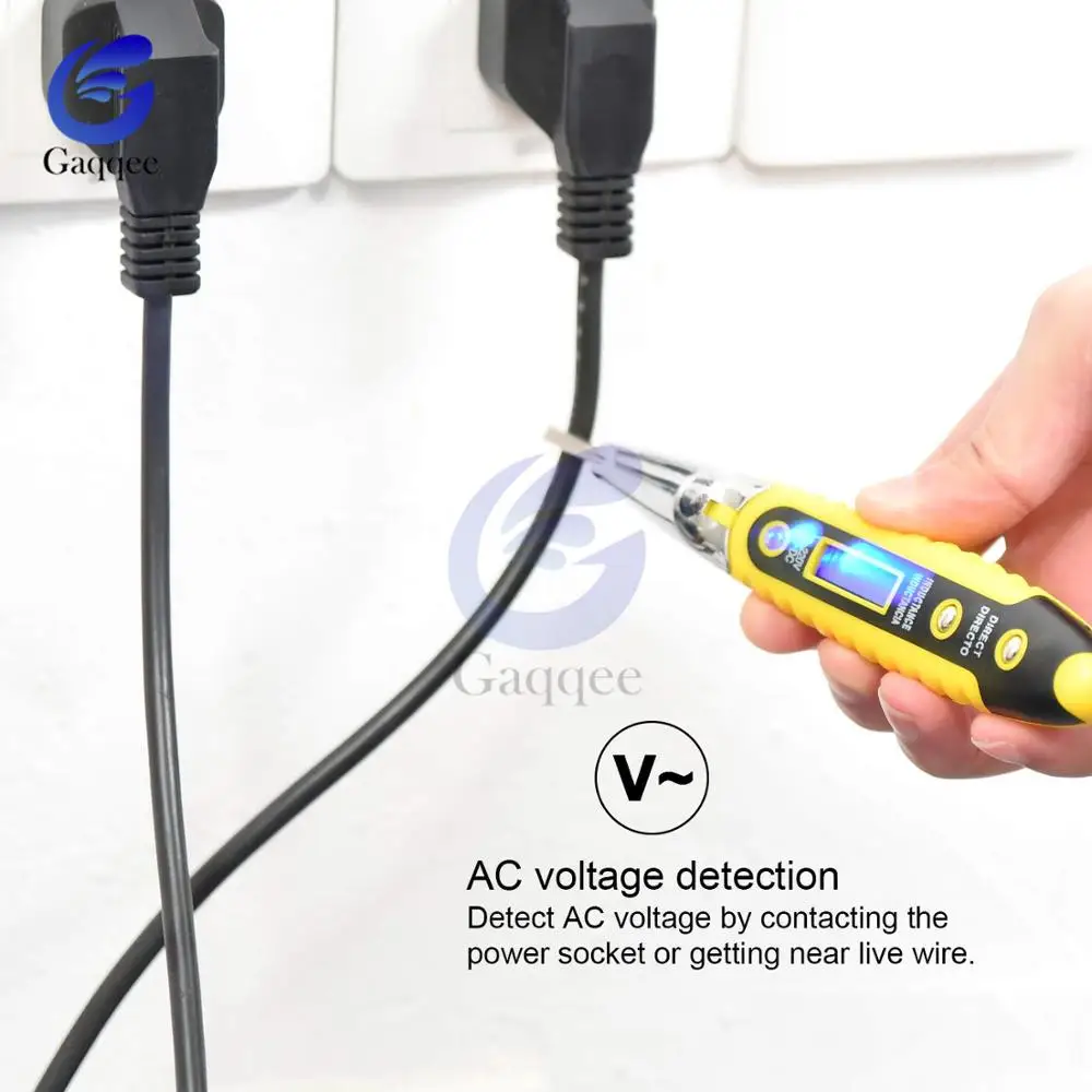 Цифровой тестовый карандаш многофункциональный er 12 250 В переменного тока