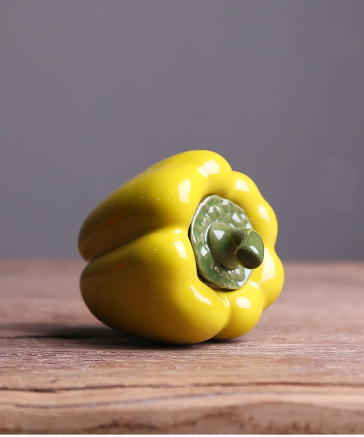 Керамические Чили Capsicum форма банки для чая, банки с крышкой. банка для печенья сушеные фруктовые банки