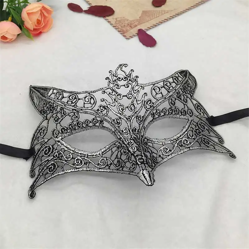 Venetian Mask Вечерние Маски в 39 стилях, Женский маскарадный костюм, маска для глаз, Сексуальная кружевная Венецианская маска для маскарада на Хэллоуин, косплей - Цвет: Venetian Mask