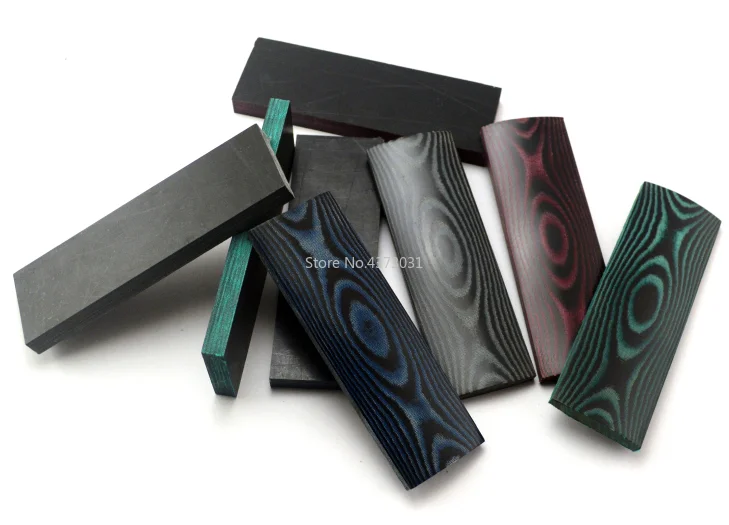 2 шт. DIY материал ручки для ножей накладная плата с хвостовиком рукоделия