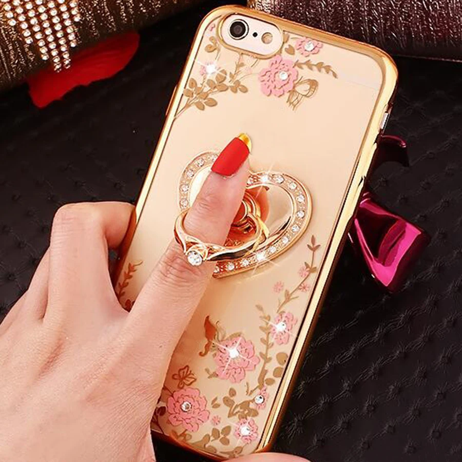 

Glitter Case For iphone X XR XS Max Luxury Cute Shockproof Transparent Silicone Soft TPU Phone Cover For iphone 7 6 Plus 6s 8 5s