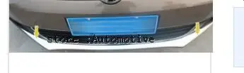 Автомобиль из нержавеющей стали гоночная решетка бампер накладка продукты для 2012 2013 для Volkswagen vw Jetta MK6 аксессуары