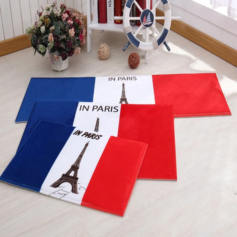 Comprare 3 Formato Un Set Bandiere Mat Cucina Casa Ingresso/corridoio Zerbino Anti-slip Bagno Carpet Porte Scorrevoli/balcone Coperta Di Zona