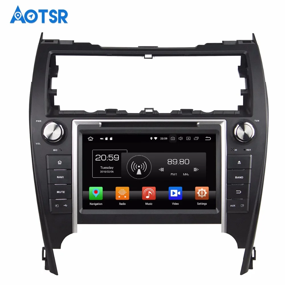 10 1 &quotAndroid 8 0 автомобильный мультимедийный плеер головное устройство для Toyota CAMRY