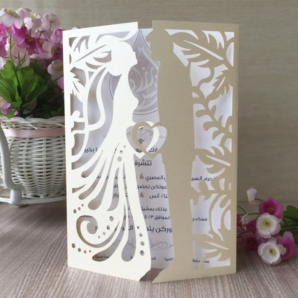 

25pcs/lot Newest Marriage Lover Kiss Forever Invitation For Wedding Engagement Greeting Valentine Day