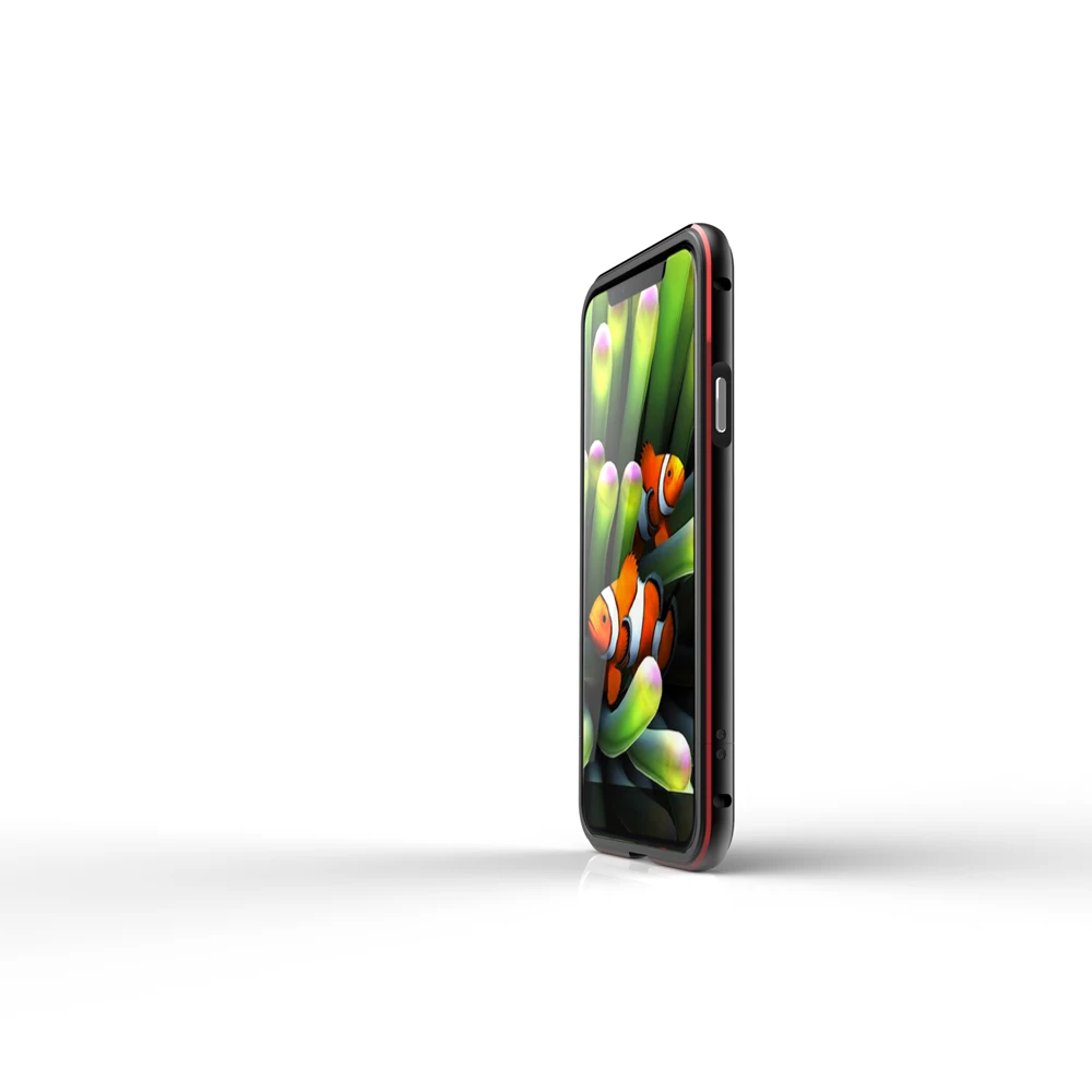 Для iphone x Case Алюминий рамка из металлического сплава тонкий компьютер жесткий чехол для iphone x задняя крышка для iphone x Бампер протектор