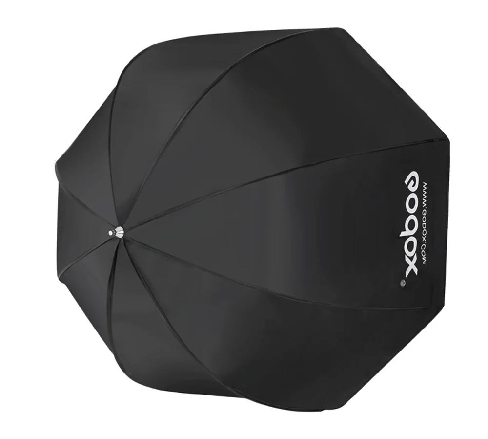 Godox Портативный софтбокс в виде ВОСЬМИУГОЛЬНОГО зонта 120 см зонт-отражатель для строб студия вспышка для фотографирования