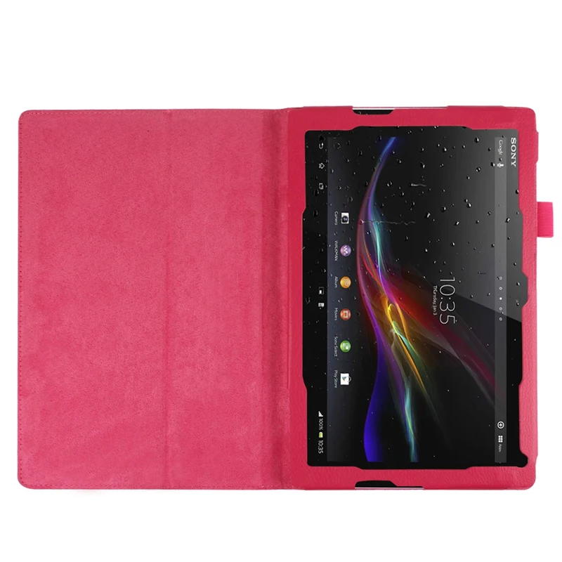 Чехол для Sony Xperia Tablet Z4 10 1 '' GARUNK Solid Filp Litchi кожаный защитный чехол Аксессуары
