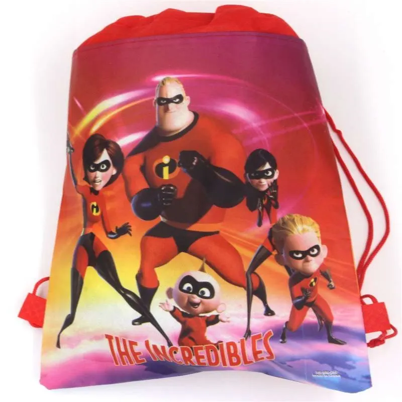 1 шт. рюкзак на шнурке с рисунком из мультфильма Vampirina сумка нетканого материала
