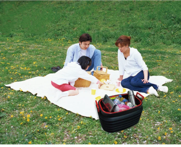 Автомобильные аксессуары 37L ящик для хранения с крышкой складной