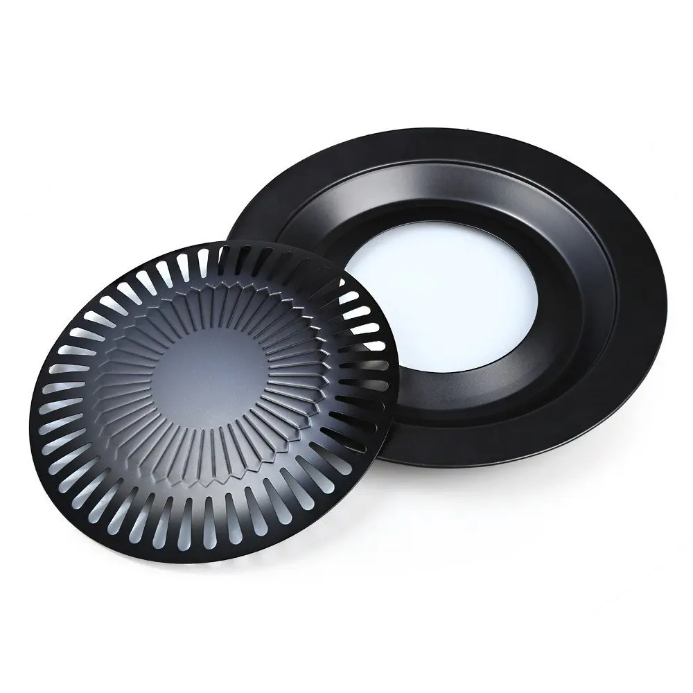 Бездымная сковорода для барбекю в Корейском стиле поднос с антипригарным