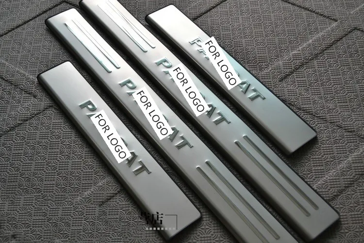 Накладки из нержавеющей стали для порога Passat b7 2011 2012|door sill|steel door sillscuff plate |