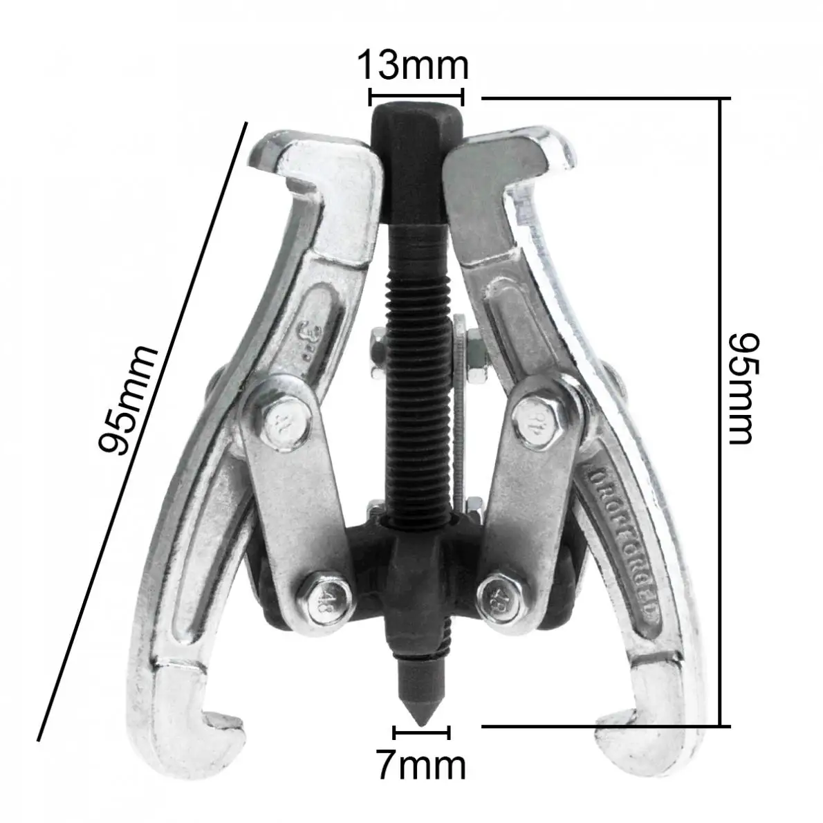 45# Steel 2 Claws / 3 Claws Bearing Puller Multi-purpose Rama with 4 Single Hole Claw Pullers for Car / Mechanical Repairing