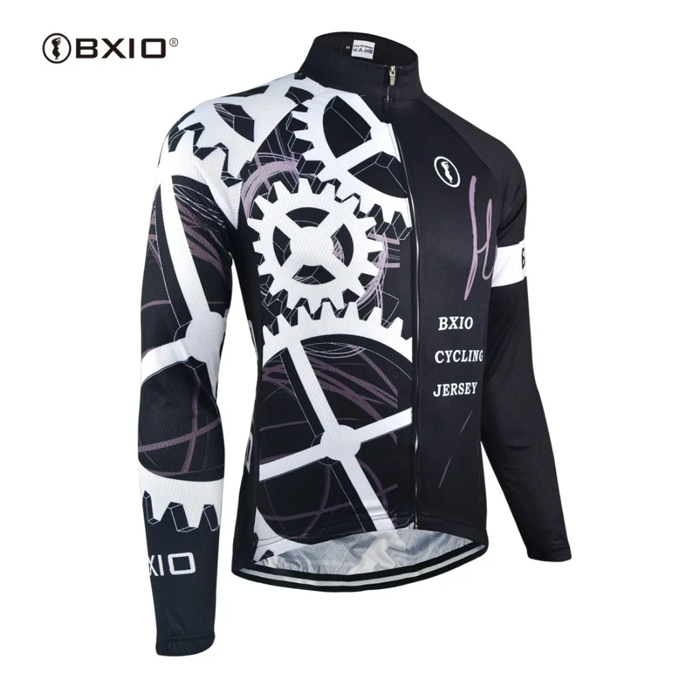 BXIO теплый 2020 Pro зимний термальный флис Велоспорт Джерси Ropa Ciclismo Mtb с длинным