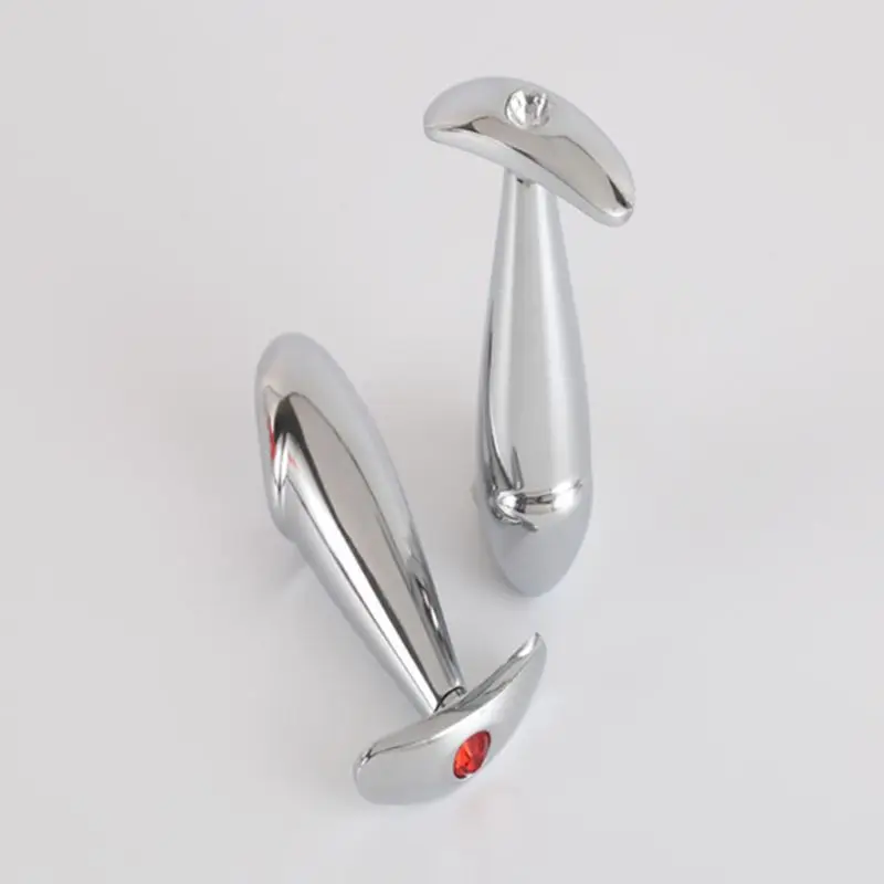 Высококачественная Женская и мужская металлическая Анальная пробка 3 94 дюйма с