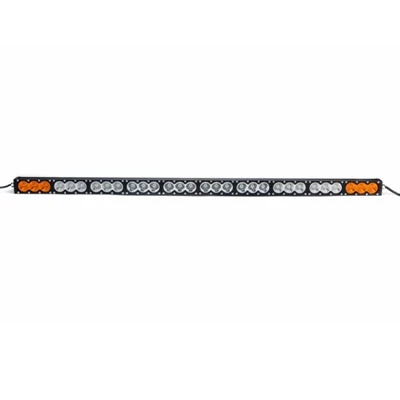 300w 54inch Белый Янтарный светодиодный светильник Однорядный 1" 22" 2" 33" 3" 43" 4" 54" для внедорожника 4X4 ATV внедорожный двухцветный светодиодный светильник - Цвет: 300w 54inch