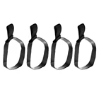 4 шт. растягивающийся резиновый погружной шланг фиксатор для 12 л сценическая бутылка прочный Сноркелинг Погружной бак цилиндрический ремешок