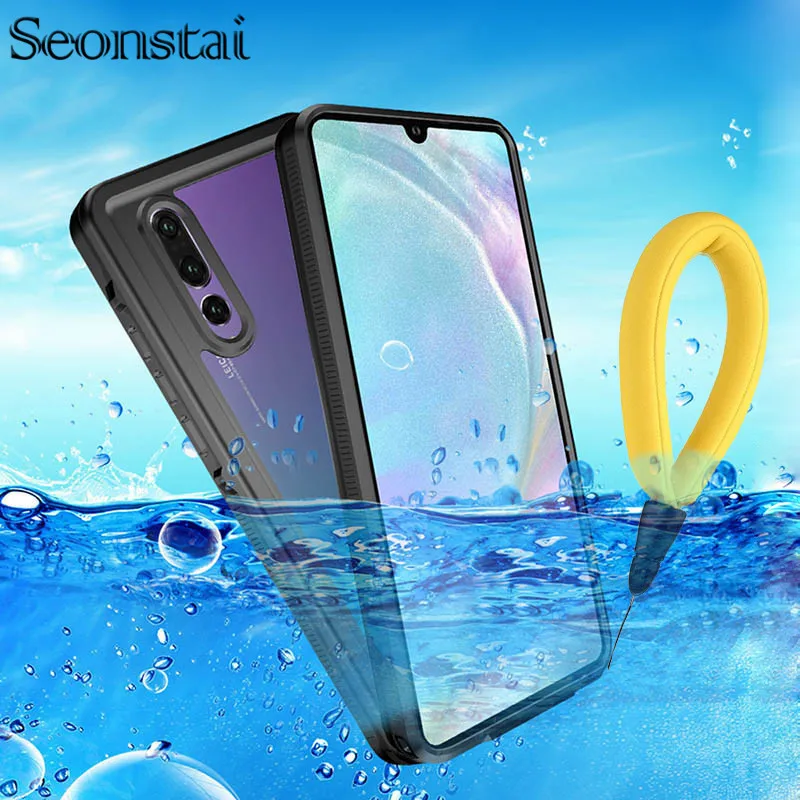 

For Huawei P30 Pro P30 Waterproof Case IP68 Full Protection Cover For Huawei P20 Lite P20 Pro Swimming Sealed Outdoor Coque Capa