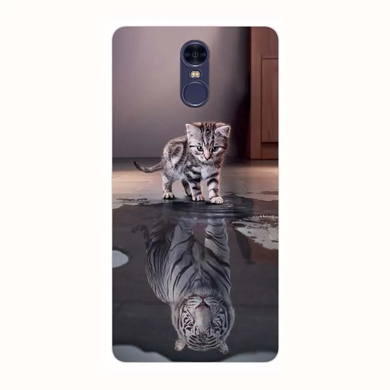 A210 Мягкий силиконовый чехол для телефона s для Tecno Pouvoir 2 Pro LA7 6," чехол с рисунком розового волка силиконовый чехол для задней панели Fundas Para - Цвет: A210