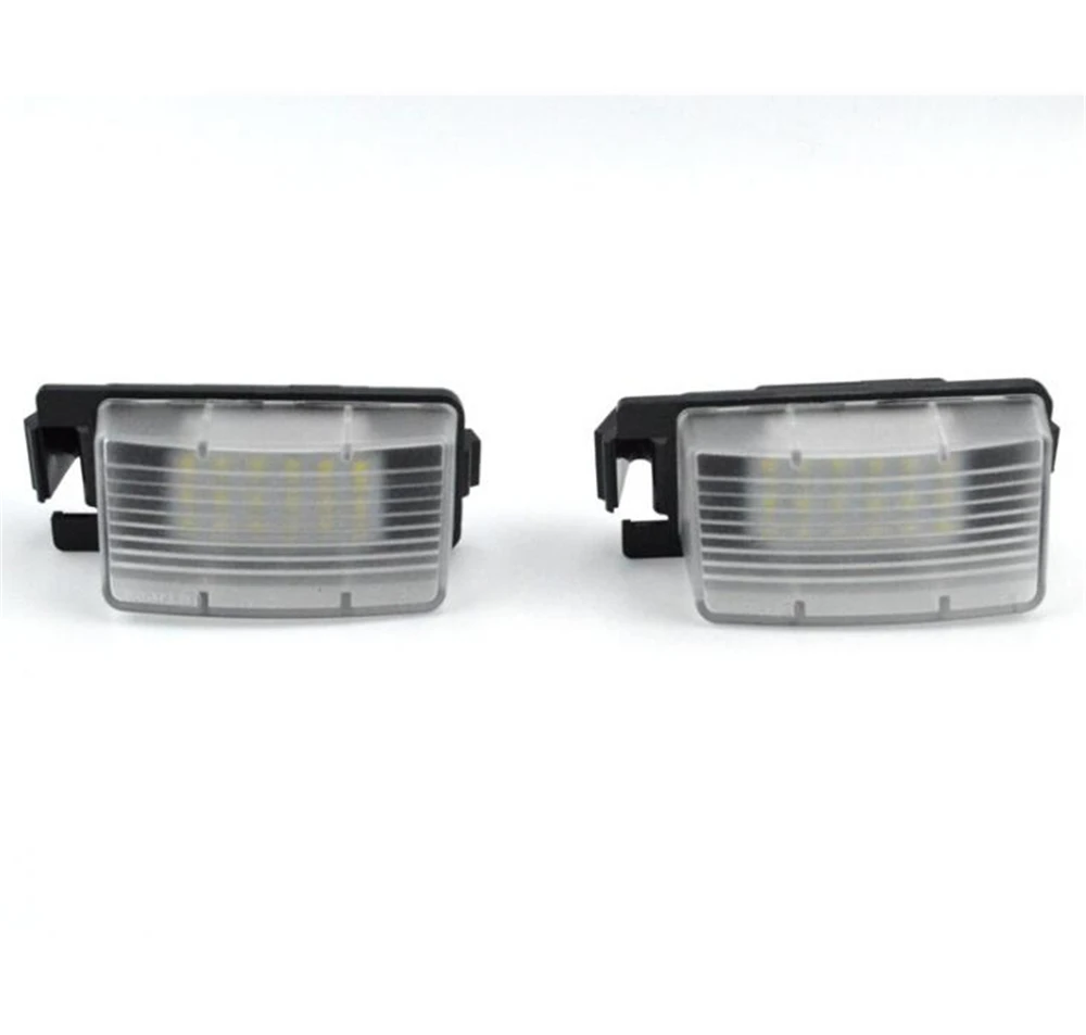 CSCSNL 2 шт. 12 В без ошибок 18 3528 SMD светодиодный светильник номерного знака лампы