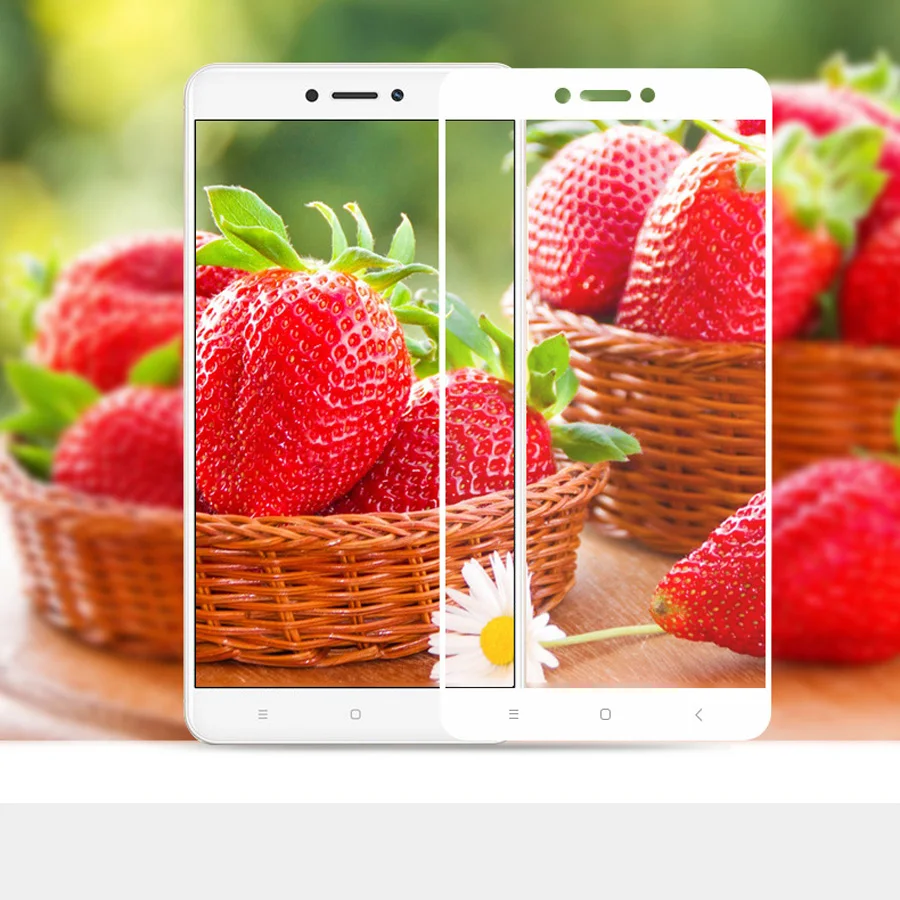 5D полное покрытие краев закаленное стекло на Xiaomi Redmi Note 4 X 4X Стекло против царапин