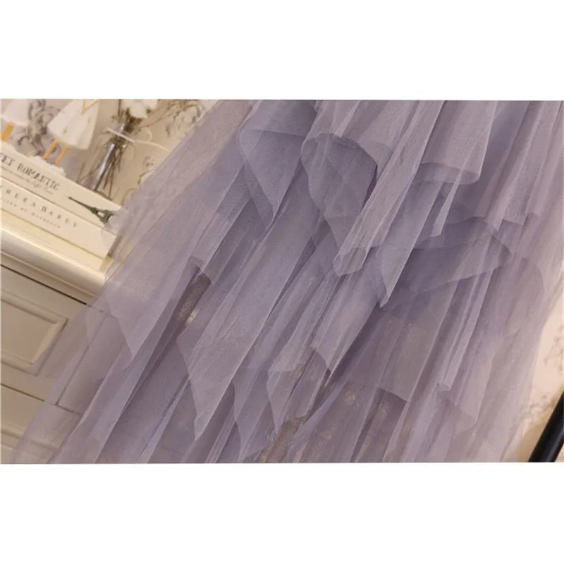 Юбка-пачка Женская кружевная с высокой талией асимметричная SE454 |