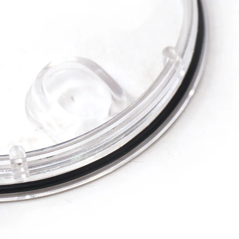 

4 Inch/6 Inch Transparent Round Anti Slip Hand Hole Plastic Round Marine Boat RV Hatch Cover Screw Out Deck Inspection Plate