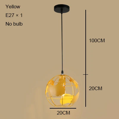 Type 3 no bulb Современный промышленный подвесной светильник в виде клетки, винтажная железная Подвесная лампа, лампа в виде бриллиантовой пирамиды, птицы, лофт, лампа для столовой, кухни - Цвет корпуса: Type 3 no bulb