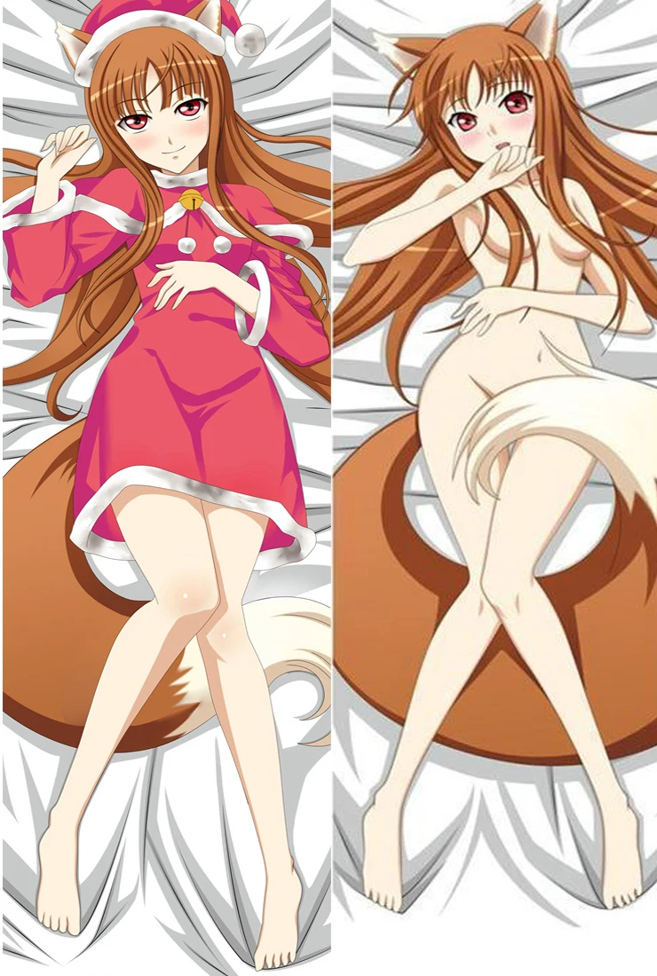Обновленный японский аниме Spice and Wolf Holo otaku декоративный чехол для подушки