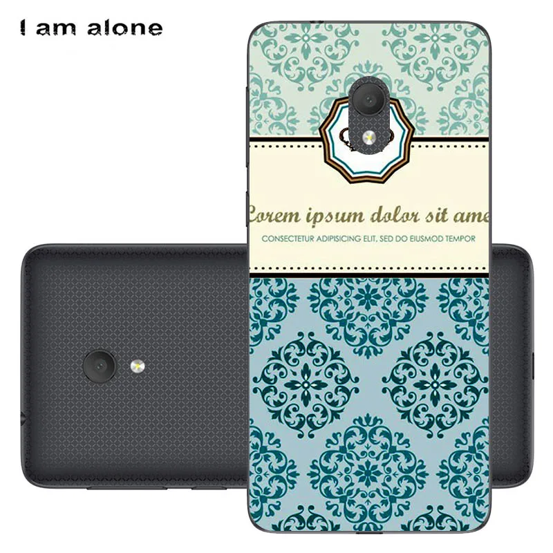Сумки для телефона I am alone Alcatel 1C (2019) 5003D 4 96 дюйма мягкие чехлы из ТПУ с модным