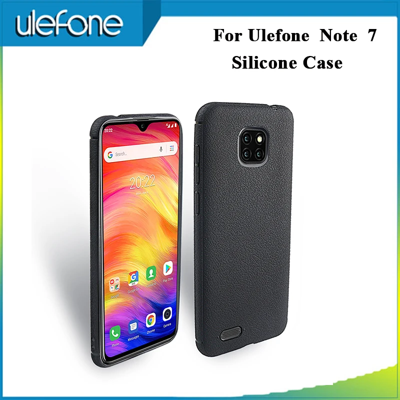For Ulefone Note 7 Silicone Case Soft TPU Back Cover Clear Protective Transparent 6.1 Inch |