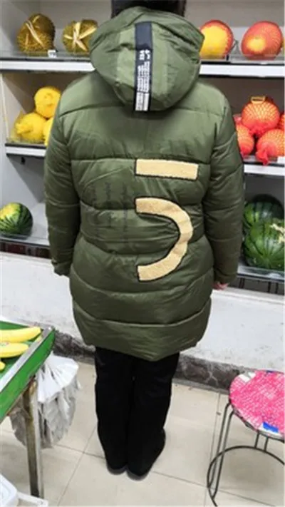 Зимняя хлопковая куртка, женские парки, большие размеры 7XL, пальто с меховым воротником и капюшоном, женские плотные теплые длинные куртки с хлопковой подкладкой N328