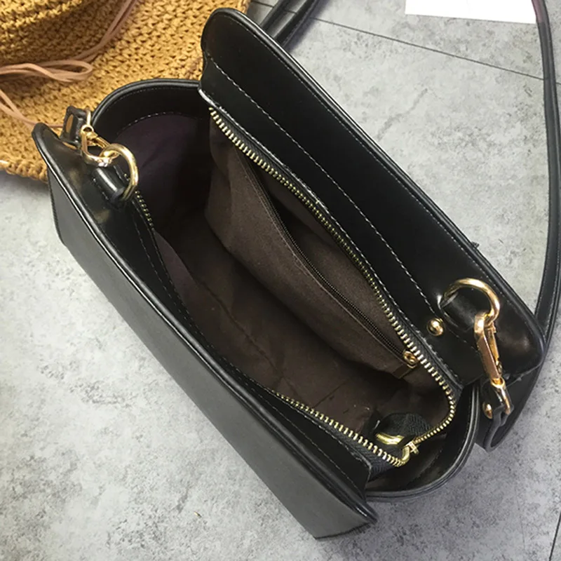 

Luxury All-match Women Messenger Bag Vintage Female Designer Handbags High Quality Brand Retro Leather Minimalist Shoulder Bags