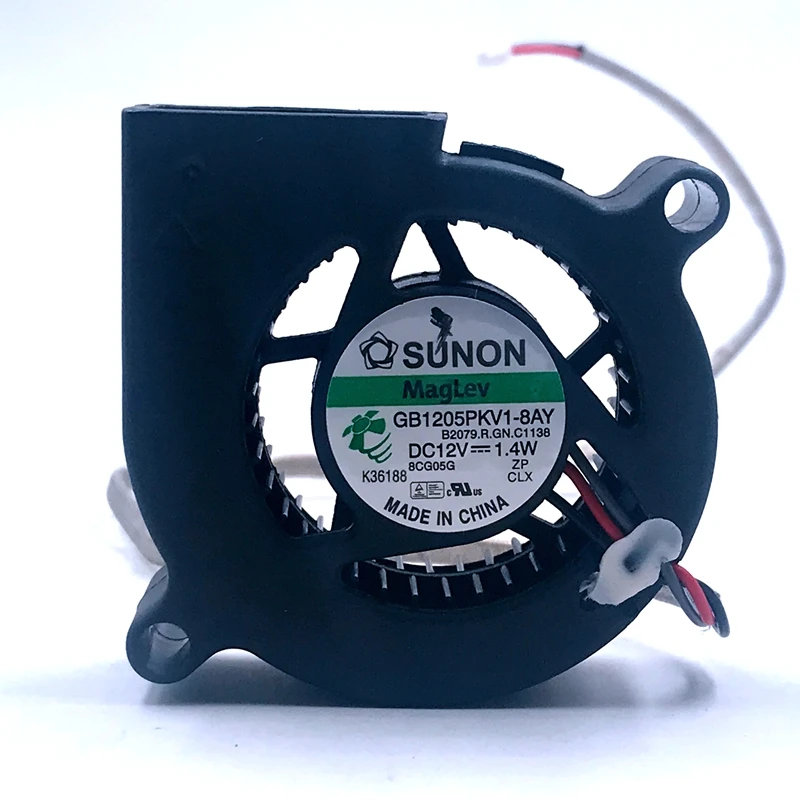 Новый вентилятор для лампы Sunon 10 шт. 50 мм GB1205PKV1-8AY 5020 50X20 5 см Вентилятор проектора 12