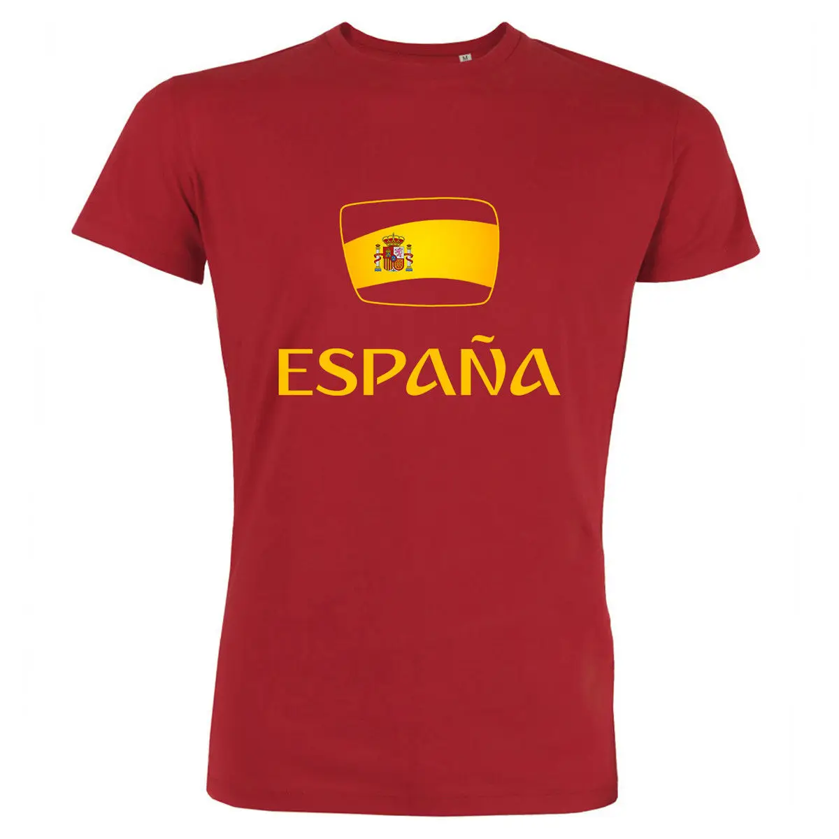 2019 мужской Лидер продаж футболка Espana флаг футболиста стопы Испания летняя |