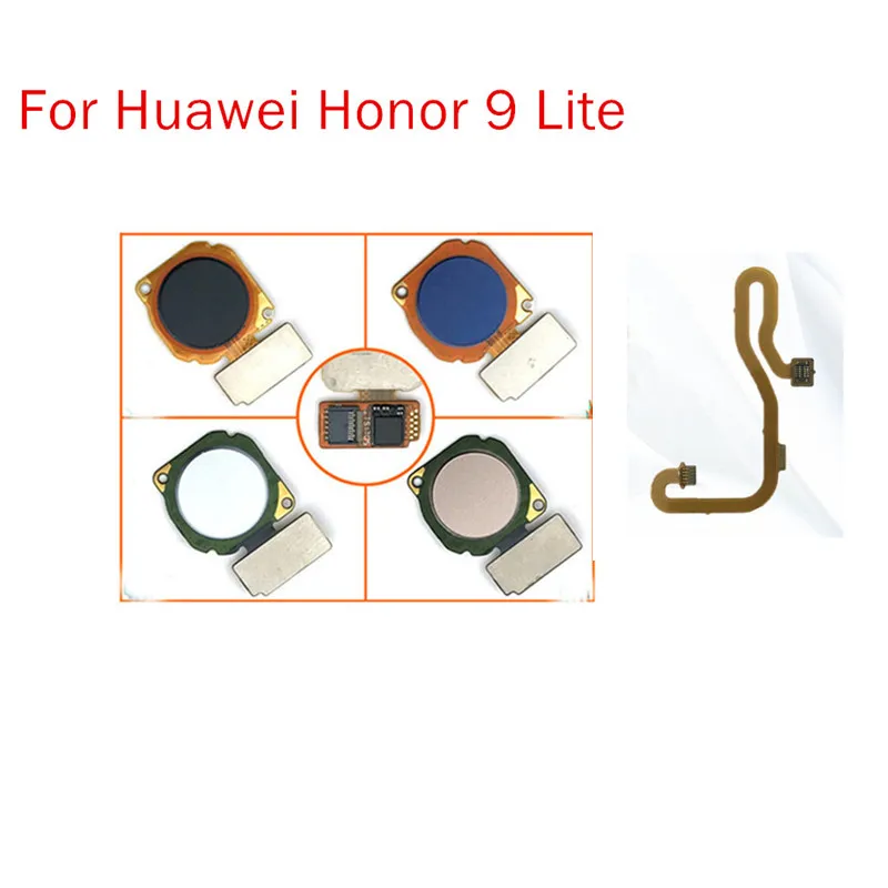 Для huawei Honor 9 Lite сканер отпечатков пальцев Разъем Главная кнопка Ключ Touch ID гибкий кабель запасные части тест QC
