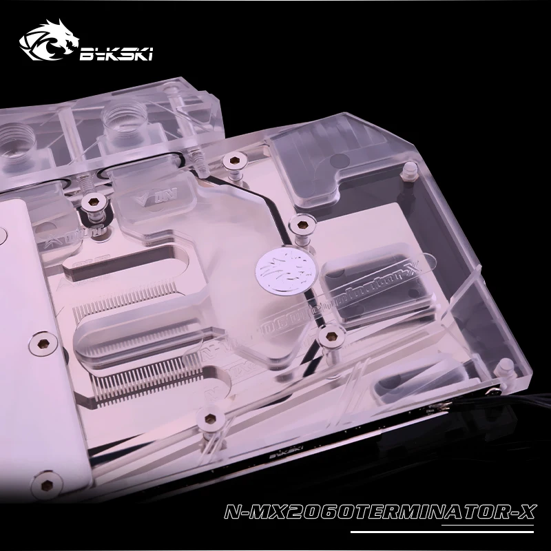 Bykski water block for MAXSUN RTX2060 V2/MAXSUN RTX1660TI V2, gpu cooler,water cooled head, N-MX2060TERMINATOR-X
